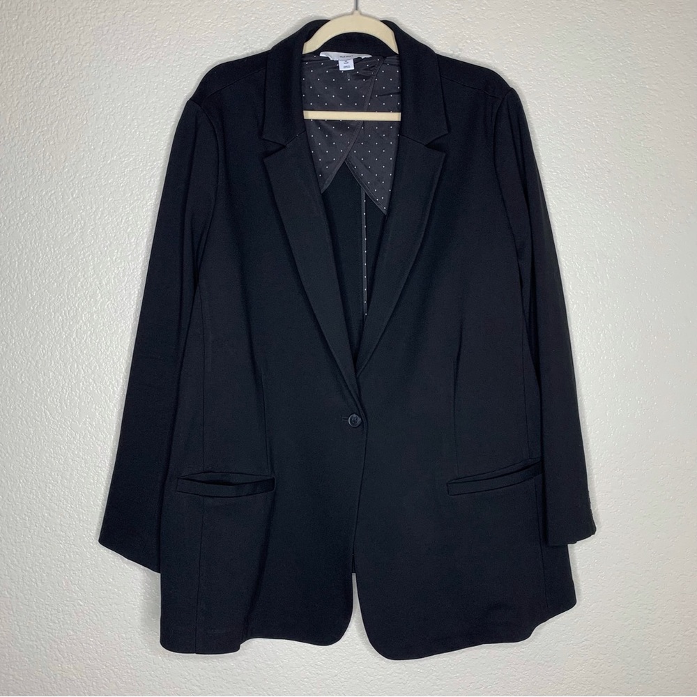 Old Navy Women’s Size 3X Black Blazer